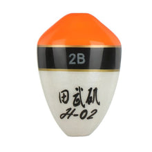 Load image into Gallery viewer, 1pc Orange White Black Fishing Float Size #B-2.0
