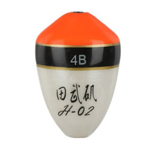 Load image into Gallery viewer, 1pc Orange White Black Fishing Float Size #B-2.0
