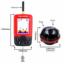 Carregar imagem no visualizador da galeria, Portable Sonar Wireless Fish Finder Detector
