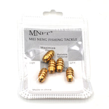 Charger l&#39;image dans la galerie, 30pc Brass Bullet Sinkers 5-10g
