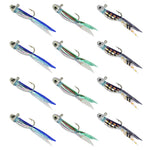 12pc Minnow Soft Lure 4cm 1g