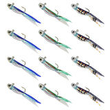 12pc Minnow Soft Lure 4cm 1g