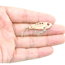 Cargar imagen en el visor de la galería, 4pc Metal Vibrating Fishing Lure 3.5g/3.5cm
