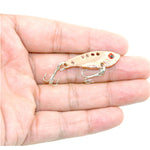 4pc Metal Vibrating Fishing Lure 3.5g/3.5cm