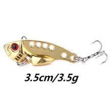 Carregar imagem no visualizador da galeria, 4pc Metal Vibrating Fishing Lure 3.5g/3.5cm
