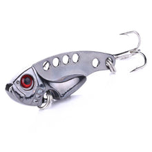 Cargar imagen en el visor de la galería, 4pc Metal Vibrating Fishing Lure 3.5g/3.5cm
