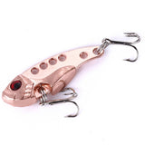 4pc Metal Vibrating Fishing Lure 3.5g/3.5cm