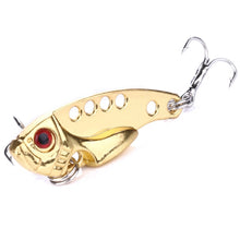 Carregar imagem no visualizador da galeria, 4pc Metal Vibrating Fishing Lure 3.5g/3.5cm
