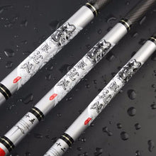 Charger l&#39;image dans la galerie, Silver Dragon Tenkara Rod 3.6-7.2m
