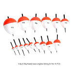 6-15pc Fishing Float 0.8g-60g