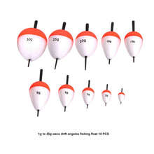 Cargar imagen en el visor de la galería, 6-15pc Fishing Float 0.8g-60g
